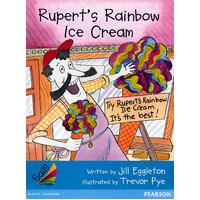 Sails Early Level 3 Set 2 - Blue: Rupert's Rainbow Ice Cream - Paperback Children's Book