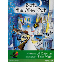 Sails Early Level 4 Set 2 - Green -Blat, the Alley Cat - Children's Book
