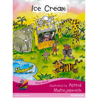 First Wave Set 3: Ice Cream -Jill Eggleton Paperback Children's Book