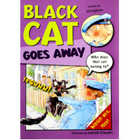 Black Cat Goes Away -Jill Eggleton Paperback Children's Book