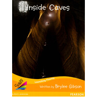 Inside Caves: Sails Additional Fluency - Orange -Brylee Gibson Paperback Children's Book
