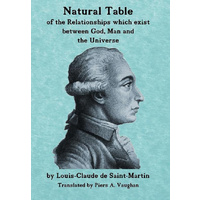 Natural Table -Natural Table of Correspondences Which Exist Between God, Man and the Universe Book