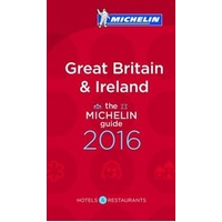 2016 Red Guide Great Britain & Ireland Book