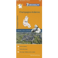 Champagne-Ardenne - Michelin Regional Map 515: Map (Michelin Regional Maps)