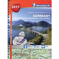 Germany/Austria Atlas 2017: Michelin Atlas -Michelin Atlases Book