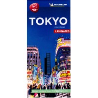 Tokyo- Michelin City Map Laminated 9219 Paperback Book