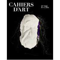 Cahiers d'Art N Degrees1-2, 2013 Paperback Book