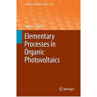 Elementary Processes in Organic Photovoltaics Hardcover Book
