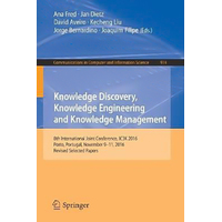 Knowledge Discovery, Knowledge Engineering and Knowledge Management Book