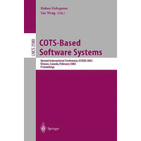 COTS-Based Software Systems Paperback Book