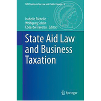 State Aid Law and Business Taxation Hardcover Book