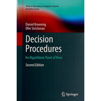 Decision Procedures Paperback Book