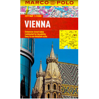 Vienna Marco Polo City Map: Marco Polo City Maps Paperback Book