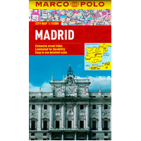 Madrid Marco Polo City Map: Marco Polo City Maps Paperback Book