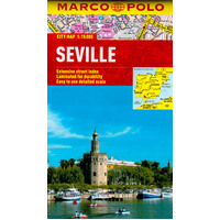 Seville City Map: Marco Polo City Maps Paperback Book