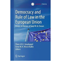 Democracy and Rule of Law in the European Union Hardcover Book