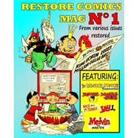 Restore Comics Mag N1: From various issues restored: From comics Golden Age - Restoration 2022 - Comic Books Restore