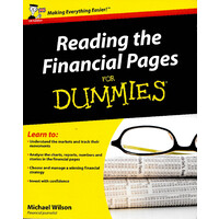 Reading the Financial Pages for Dummies -Michael Wilson Business Book
