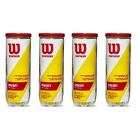 Wilson Championship Extra Duty Tennis Ball Improved Performance (4-Pack, 12 Total)