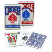 Bicycle Card Decks US Standard Playing Cards Red and Blue Made In USA - NEW