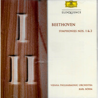 Beethoven, Vienna Philharmonic Orchestra, Karl Bohm - Symphonies Nos. 1 & 2 CD