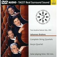 Auryn Series 16: Brahms String Quartets - Auryn Quartett CD
