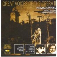 Great Voices of The Opera II: 2 Primadonnas CD