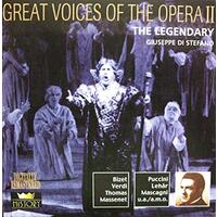 GREAT VOICES OF THE OPERA II :THE LEGENDARY "GIUSEPPE DI STEFANO" 2 DISC SET