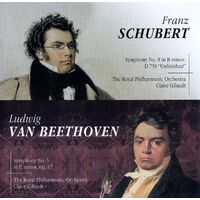 Franz Schubert Symphony Nr. 8 - Van Beethoven Symphony No. 5 MUSIC CD NEW SEALED