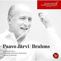 Brahms: Symphony 2 Tragic Overture -Brahms / Jarvi, Paavo CD