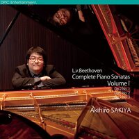 Ludwig Van Beethoven: Complete Piano Sonatas Vol.1 Akihiro Sakiya CD NEW SEALED