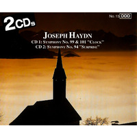 Joseph Haydn Symphony No.99 & 101 "Clock" No. 94 "Surprise" MUSIC CD NEW SEALED