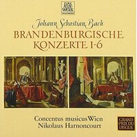 J.S. Bach: Brandenburg Concertos -Bach / Harnoncourt, Nikolaus CD
