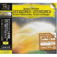 Offenbach: Overtures - Herbert Von Offenbach / Karajan MUSIC CD NEW SEALED