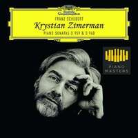 Schubert Piano Sonatas D 959 & 960 - ZIMERMAN,KRYSTIAN MUSIC CD NEW SEALED