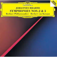 Brahms Symphonies Nos. 2 3 Limited -Herben Von Karajan CD