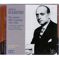 Barere Complete Hmv 193436 -Chopin Liszt Schumann Balak CD