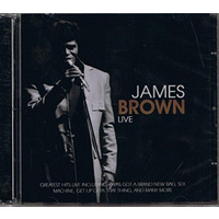 James Brown Live Greatest Hits Compilation including remixes 2 disc NEW SEALED