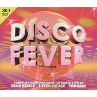 DISCO FEVER - ROSE ROYCE SISTER SLEDGE TAVARES - 3 Disc's CD