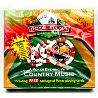 Poker Evening with Country Music - includes FREE POKER CARDS MUSIC CD NEW SEALED