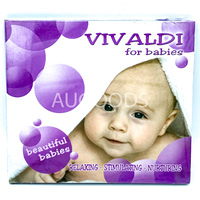 Vivaldi for beautiful babies: relaxing stimulating nurturing MUSIC CD NEW SEALED