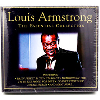 Louis Armstrong - The Essential Collection 2 DISC Set MUSIC CD NEW SEALED