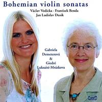 demeterova/luk saite-mrazkova - bohemian violin sonatas MUSIC CD NEW SEALED
