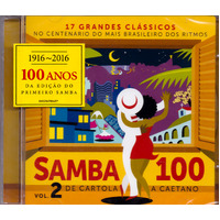 Samba 100: De Cartola A Caetano V2 / Various -Various Artists CD