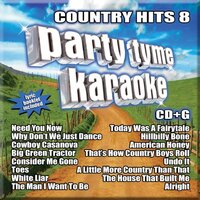 Party Tyme Karaoke: Country Hits, Vol. 8 -Various Artists CD