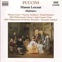 Manon Lescaut -Puccini CD