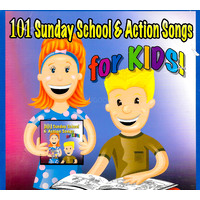 101 Sunday School & Action Songs BRAND NEW SEALED MUSIC ALBUM CD