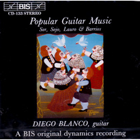 Popular Guitar Music -Barrios Mangore Agustin Laur CD
