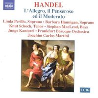 Handel: L'Allegro, il Penseroso ed il Moderato, HWV 55 CD NEW