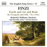 Earth And Air And Rain -Sacconi Quartet, Ian Burnside And Roderick Williams CD